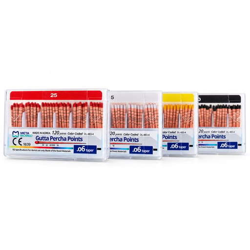 Meta Gutta Percha Points Special Taper - 6%