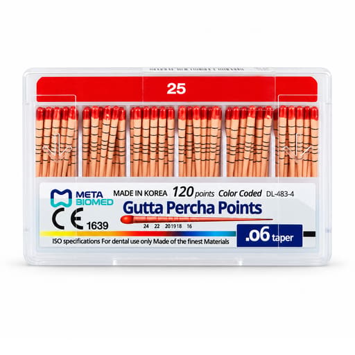 Meta Gutta Percha Points Special Taper - 6%