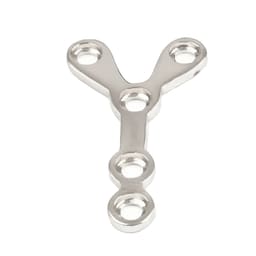 SK Surgicals SS Mini Bone Plates Y Shape - 1.5mm (5 Holes) 105.480S (Pack of 2)