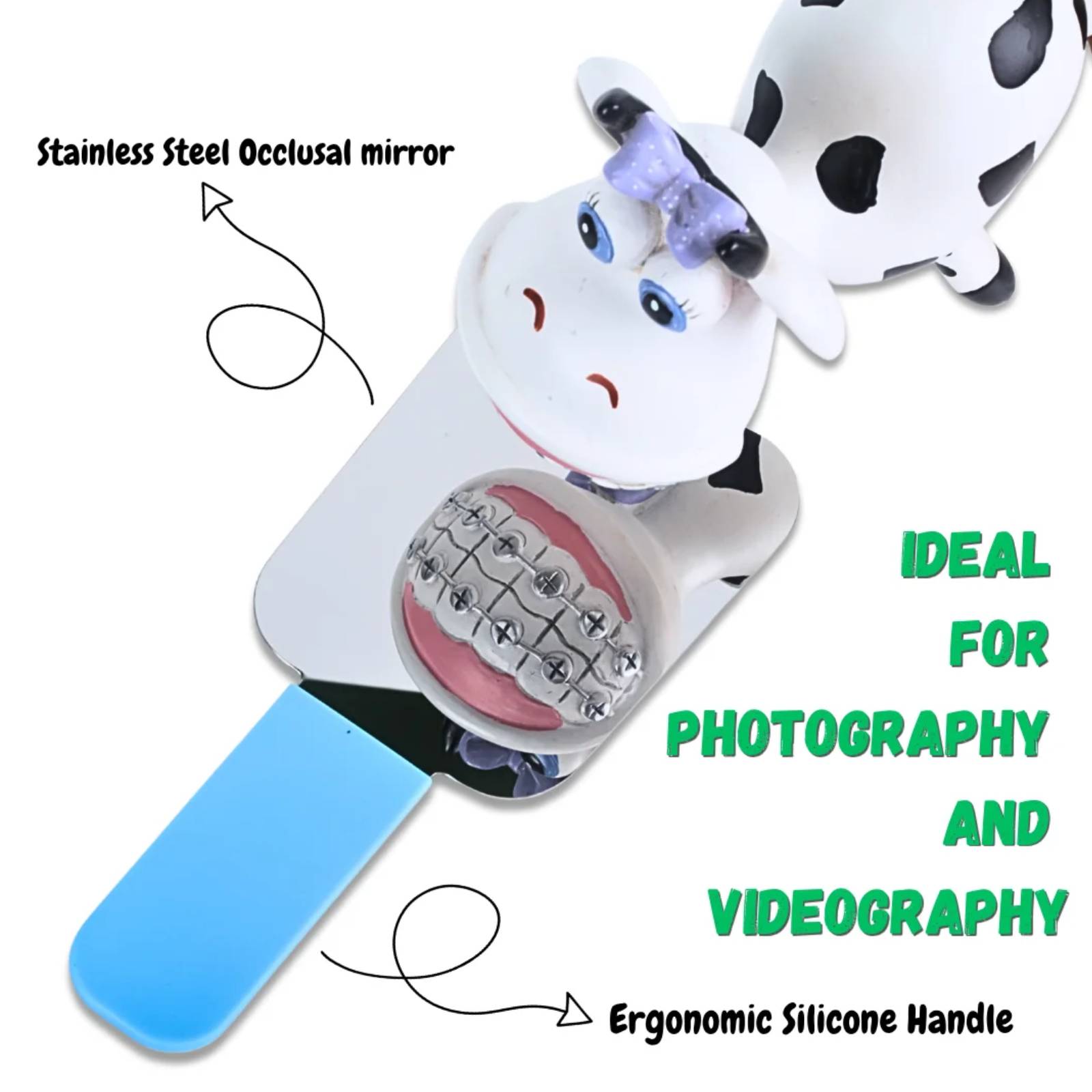 MIK Ultragrip Clarity SS Occlusal Photographic Mirror