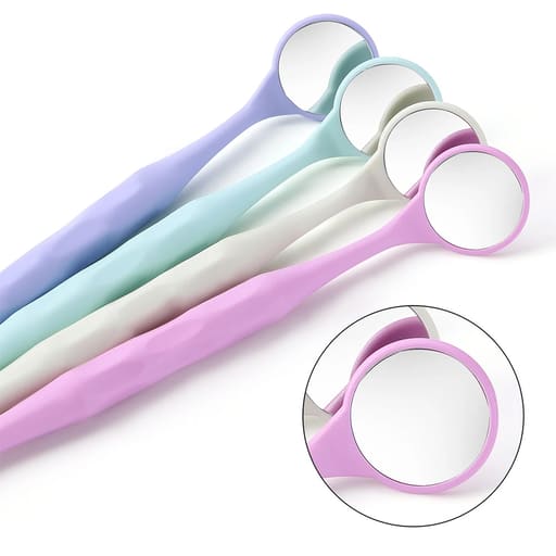 Hahnenkratt Relax FS Rhodium Mouth Mirrors #5 (Pack Of 1)