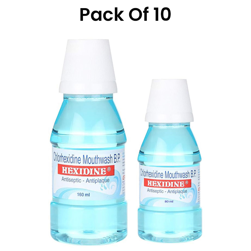 ICPA Hexidine Anti-fungal Mouthwash (Pack of 10)