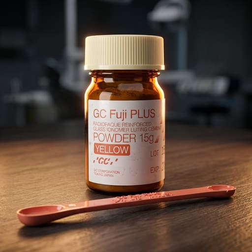 GC Fuji Plus Resin Modified GIC Luting Cement (15g Powder + 7g Liquid)