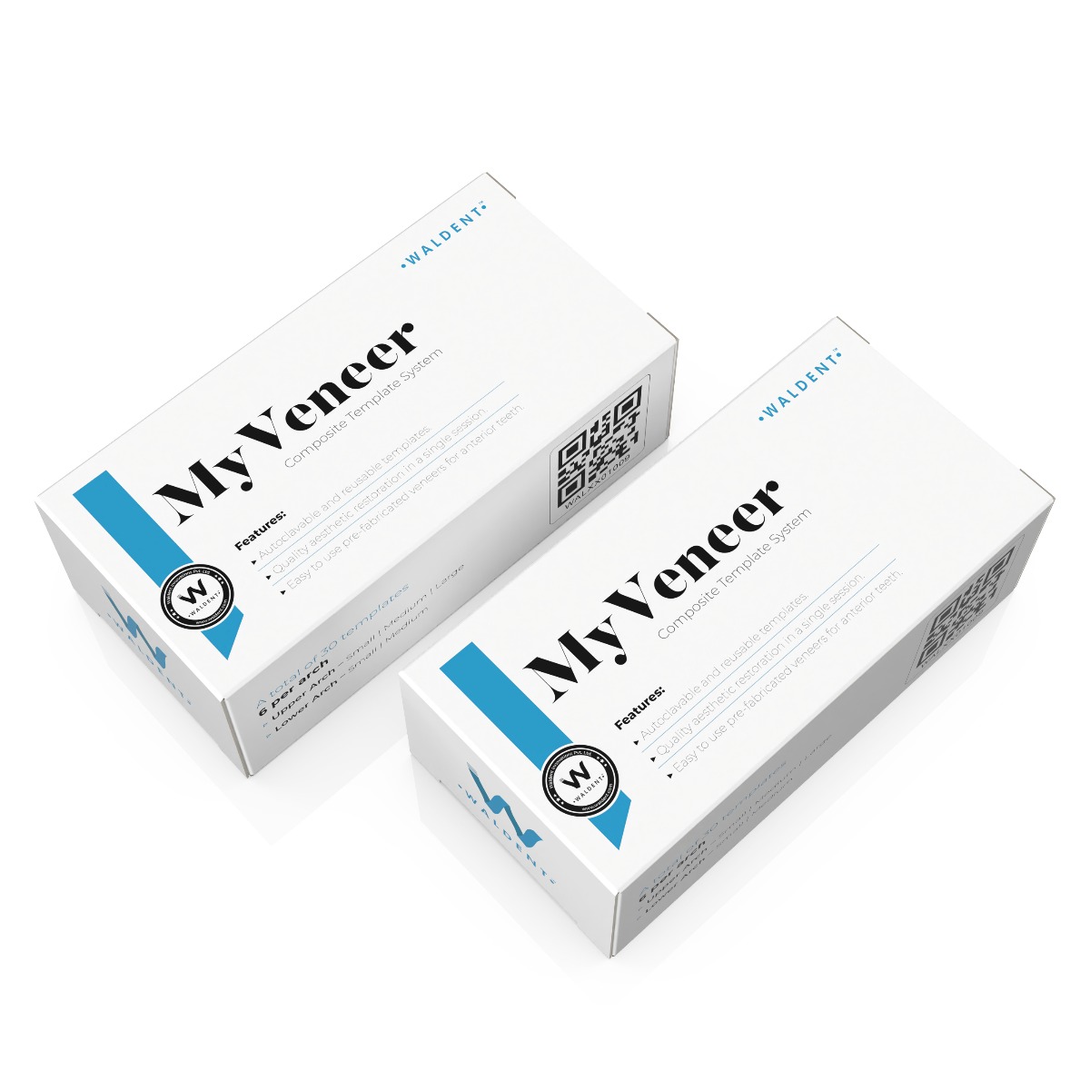 Waldent MyVeneer Composite Template System (24 Templates)
