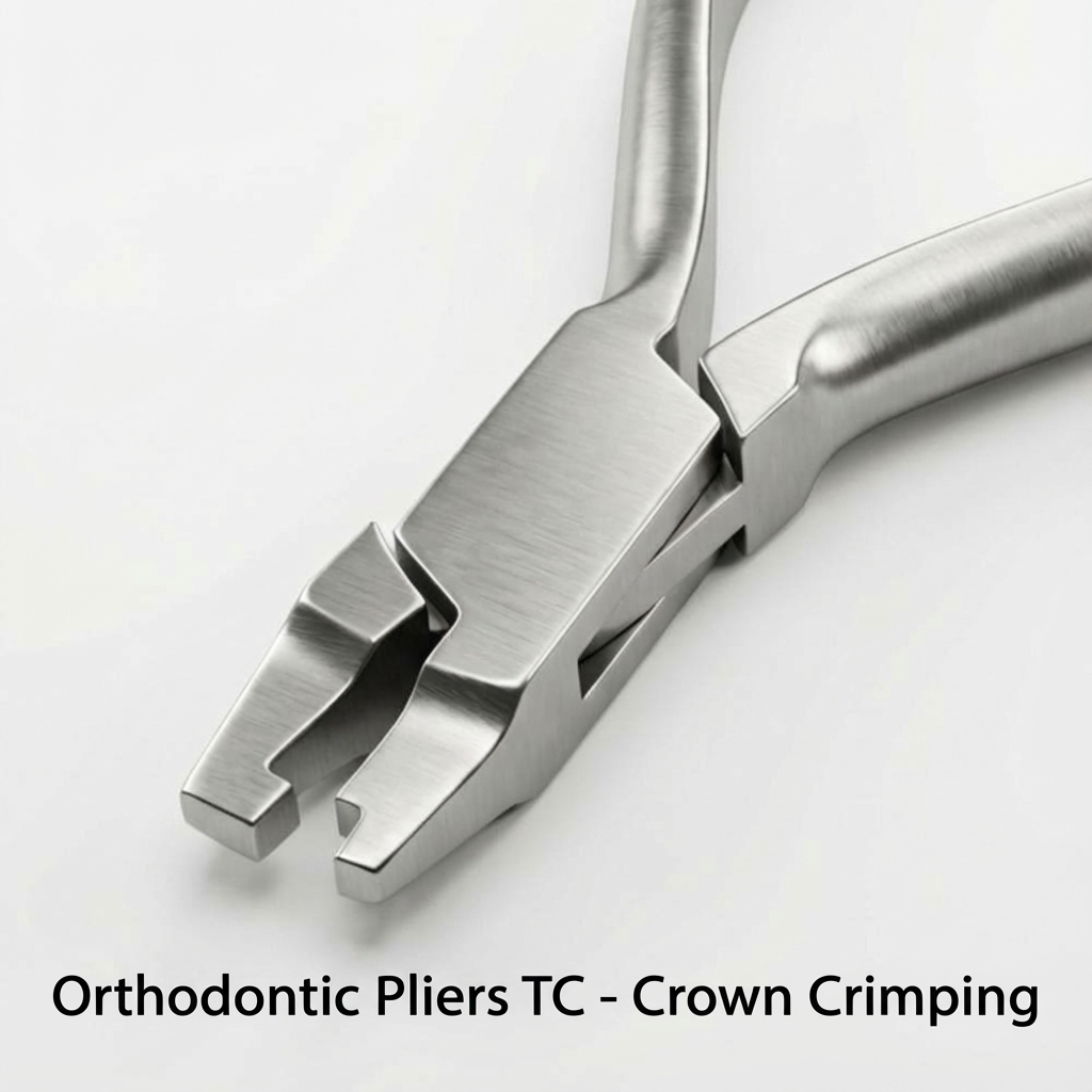 API Orthodontic Pliers TC - Crown Crimping