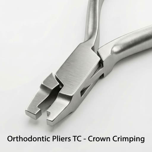 API Orthodontic Pliers TC - Crown Crimping