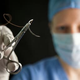 Crown Stainless Steel Half Circle Cutting Suture Needle - 9