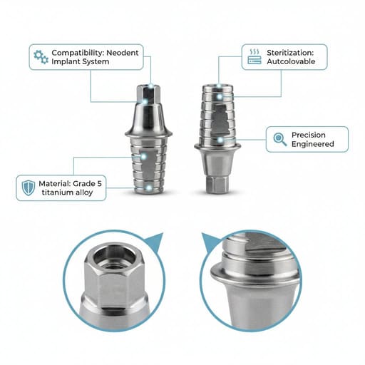 Dentaltech Neodent Compatible Ti Base