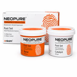 Neoendo NeoPure Hydrophilic A-Silicone Putty Elastomeric Impression Material (Fast Set) - 6