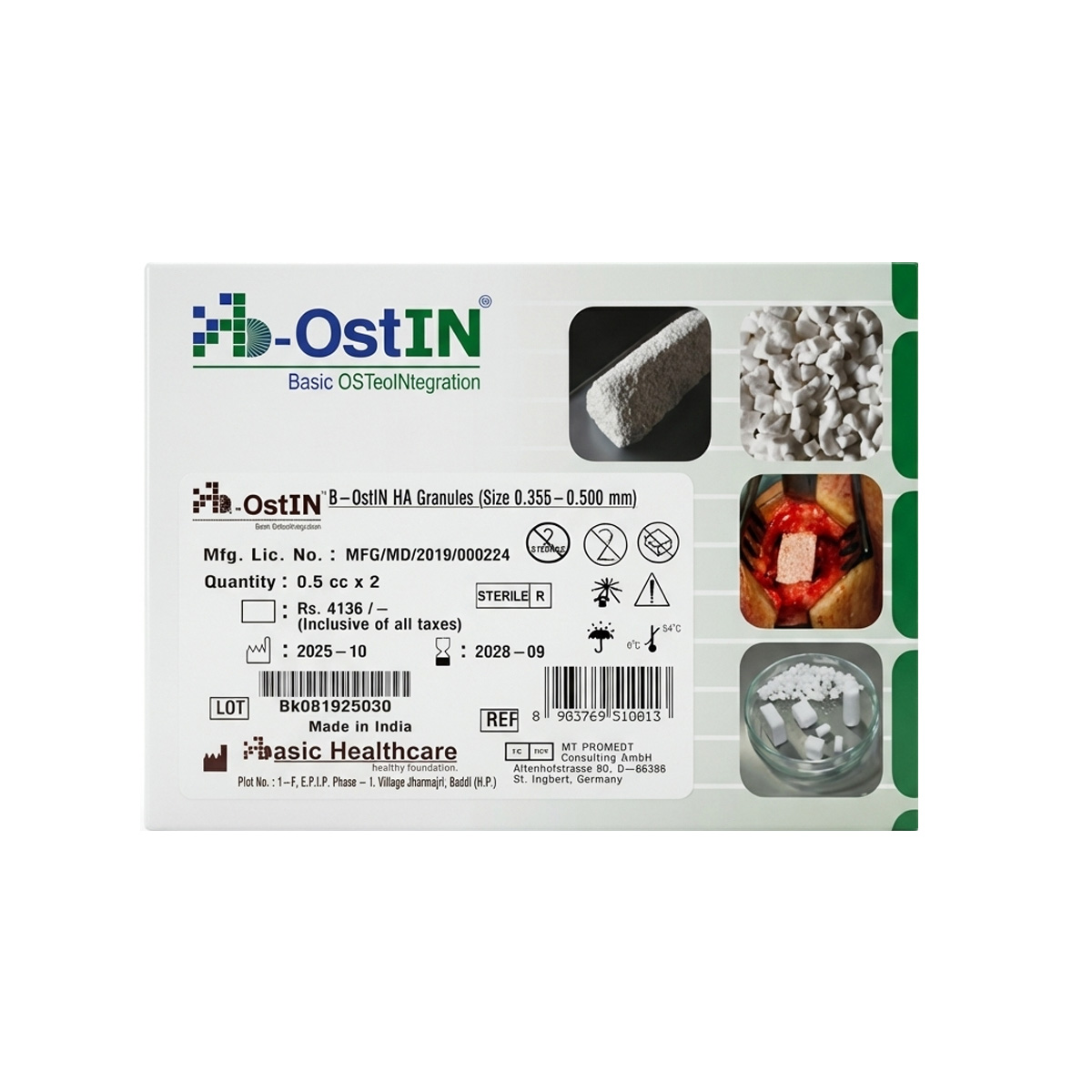 B-Ostin HA Nano 0.355-0.500 mm (2.0 CC) - HA35-2 - DB102-002