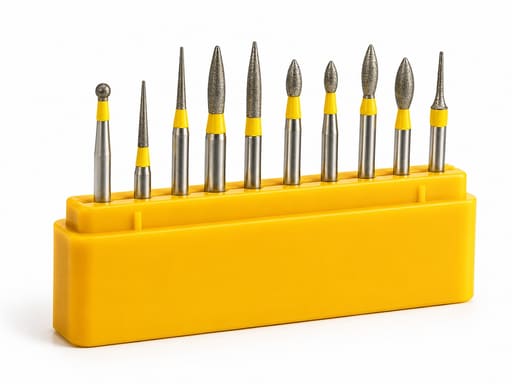 NewDiamond Composite Repair FG Airotor Bur Kit - Pack of 10 Burs (FG-117)