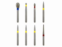 NewDiamond Composite Resin FG Airotor Bur Kit - Pack of 8 Burs (FG-114) - 8