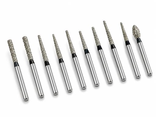 NewDiamond Zirconia Cutting FG Airotor Bur Kit - Pack of 10