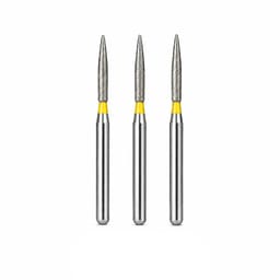 NewDiamond Flame Ogival Diamond Bur FO-21EF (Pack Of 3)
