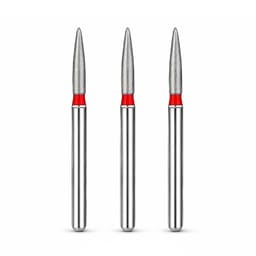 NewDiamond Flame Ogival Diamond Bur FO-21F (Pack Of 3)