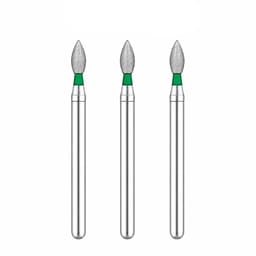 NewDiamond Flame Ogival Diamond Bur FO-32C (Pack Of 3)