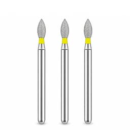 NewDiamond Flame Ogival Diamond Bur FO32EF (Pack Of 3)
