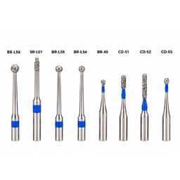 NewDiamond Minimally Invasive Cavity Preparation Coarse FG Airotor Bur Kit - Pack of 8 Burs (FG-115) - 3