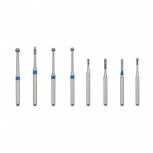 NewDiamond Minimally Invasive Cavity Preparation Coarse FG Airotor Bur Kit - Pack of 8 Burs (FG-115)