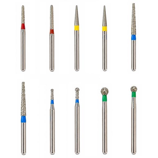 NewDiamond Preparation & Repair FG Airotor Bur Kit - Pack of 10 Burs (FG-110)