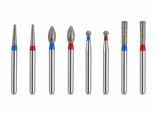 NewDiamond Zirconia Contouring & Finishing Diamond Bur Kit - Pack of 8 Burs