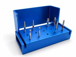 NewDiamond Zirconia Contouring & Finishing Diamond Bur Kit - Pack of 8 Burs - 9