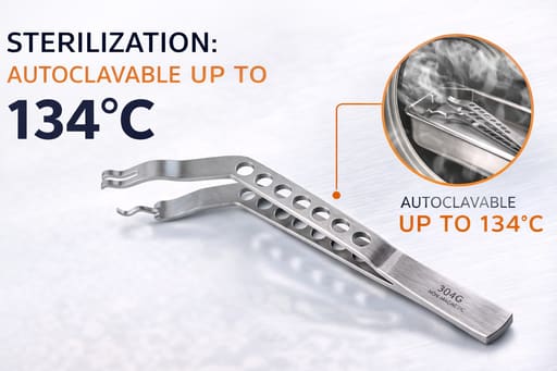 Julldent Abutment Holding Tweezer (JULL-DENT 039)
