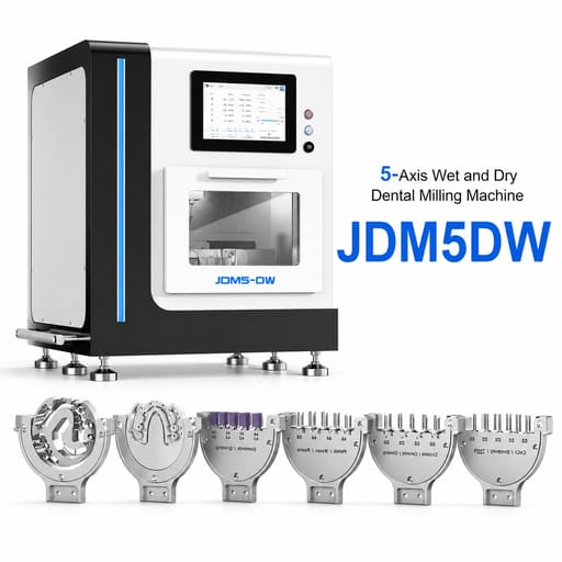Nexy 5-Axis Dry/Wet Milling Machine With Spindle 2.5 - JDM5DW