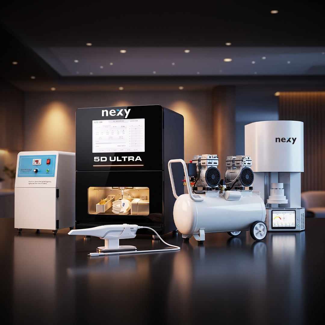 Nexy 5D Ultra CAD/CAM Milling Machine - Combo Offer