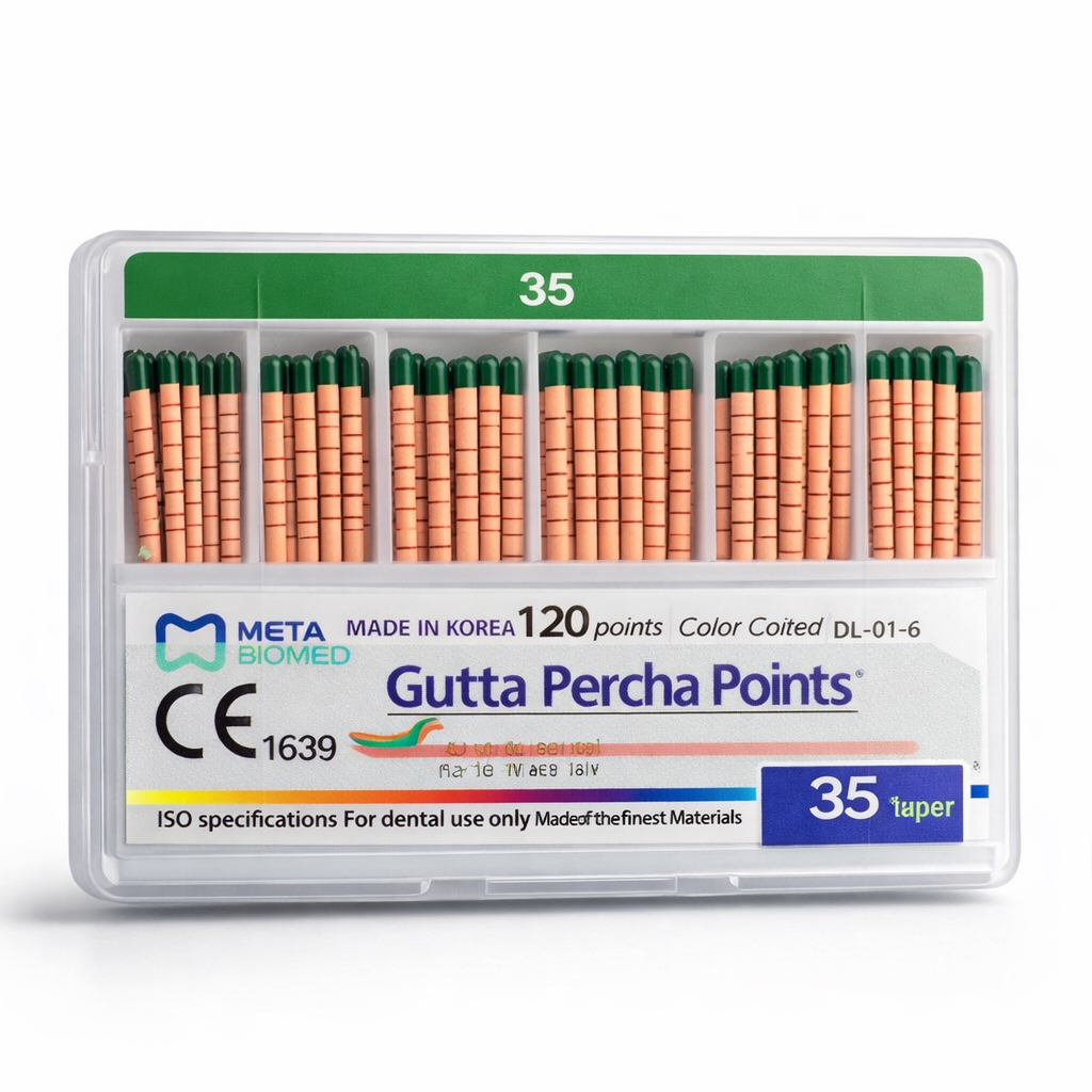 Meta Gutta Percha Points (2% Taper)