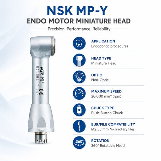 NSK MP-Y Endomotor Miniature Head (C547001)