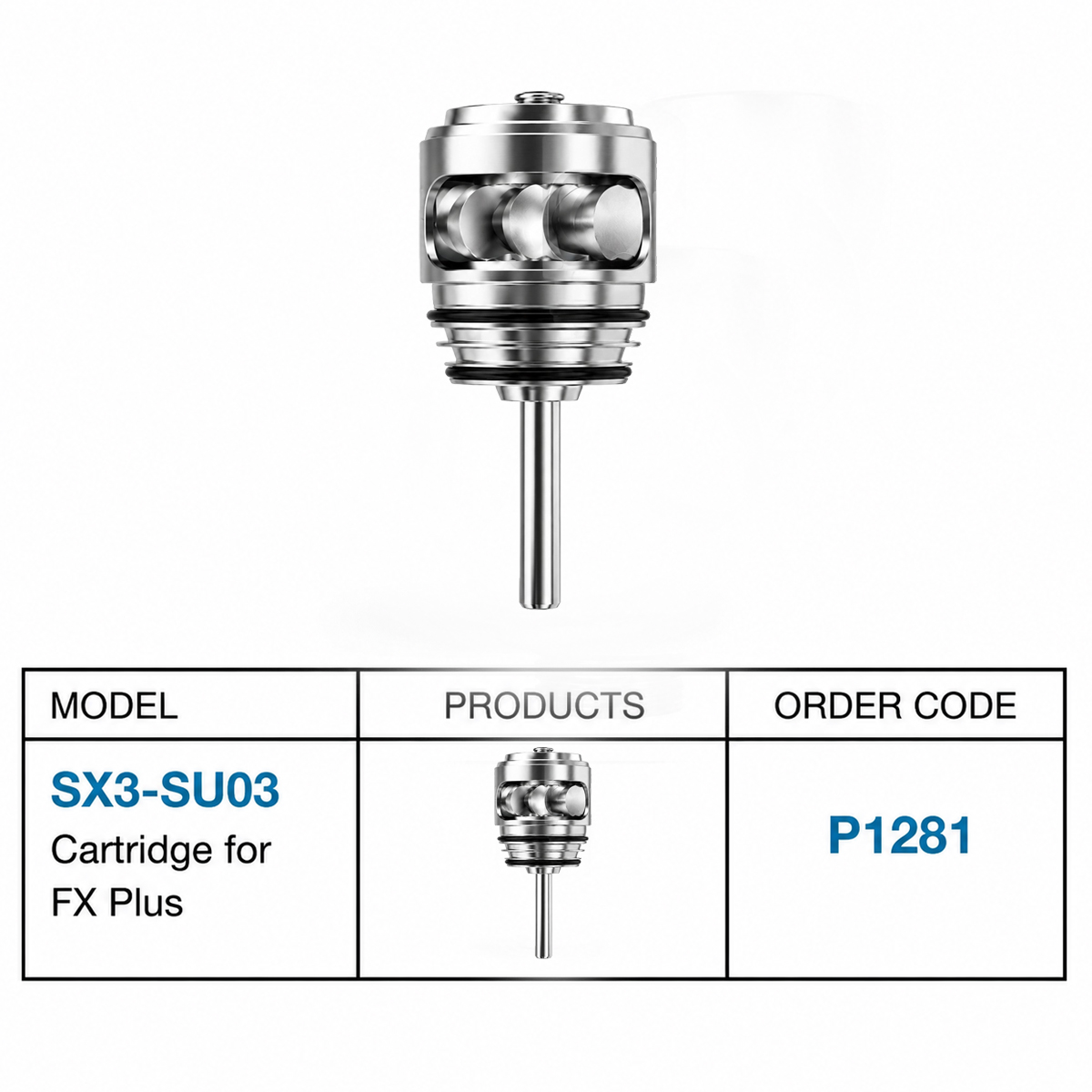 Su03 NSK SX3-SU03 Cartridge for FX Plus Standard Head Airotor (P1281)