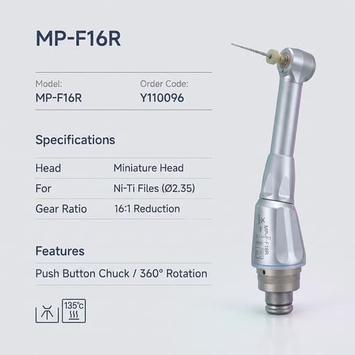 NSK F16R MP Endomotor Handpiece Head (Y110096)
