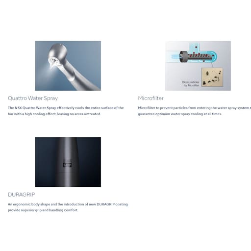 NSK Ti-Max Z900L Fiber Optic Airotor Handpiece (P1111)