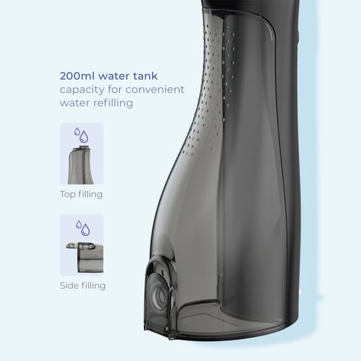 Oracura OC200 Lite Smart Plus Water Flosser Black