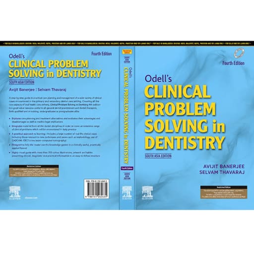 Odell's Clinical Problem Solving In Dentistry 4th South Asia Edition (ISBN - 262856)