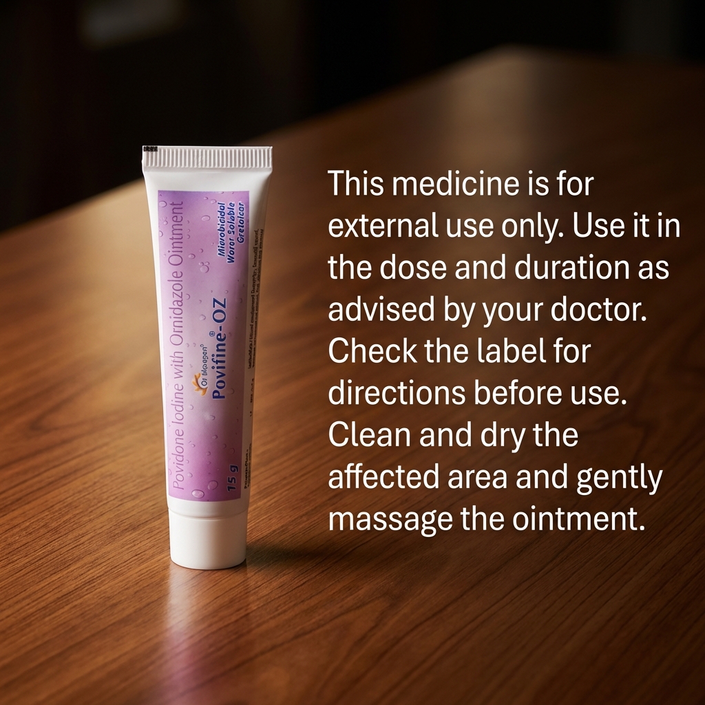 Dr. Morepen Povifine - OZ Ointment