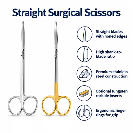 Oracraft Metzenbaum Scissors