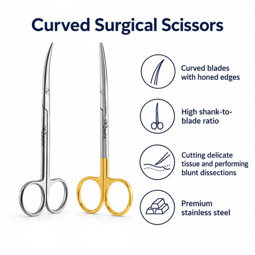 Oracraft Metzenbaum Scissors