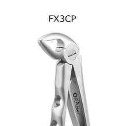 Oracraft Pedodontic Lower Roots Extraction Forceps - Premium (FX3CP)