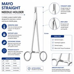 Oracraft Surgical Needle Holders - 2