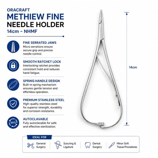 Oracraft Surgical Needle Holders