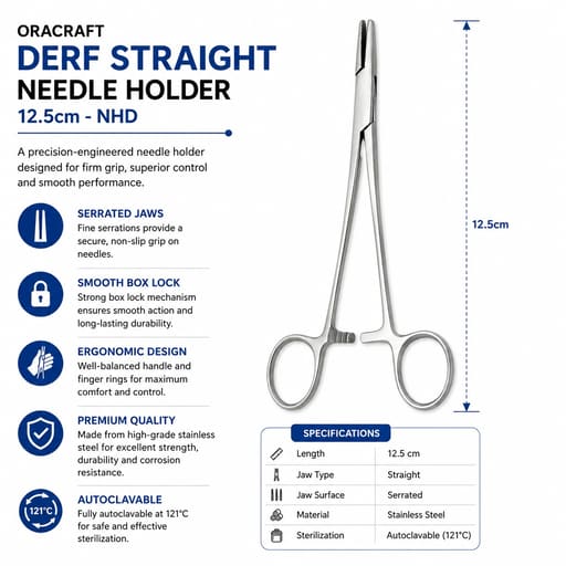 Oracraft Surgical Needle Holders
