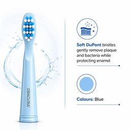 Oracura SB200 Sonic Lite Electric Toothbrush Heads (Pack of 3) - 3