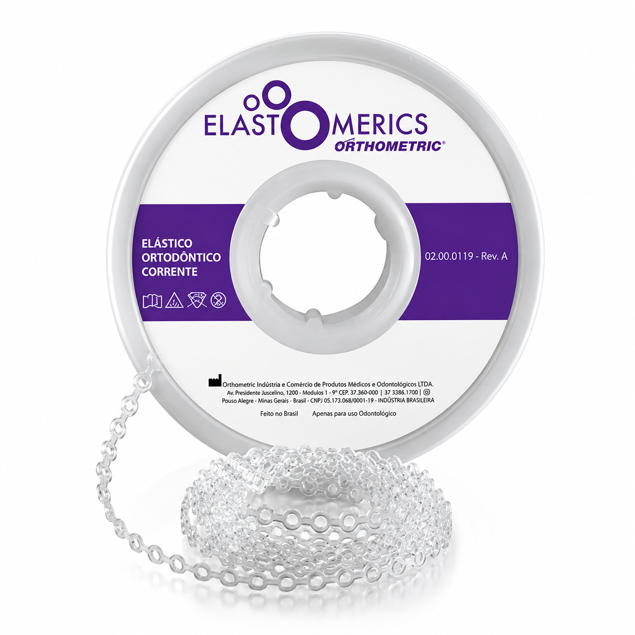 OrthoMetric E-Chain 15 Ft - Long Silver - (60.05.7118)