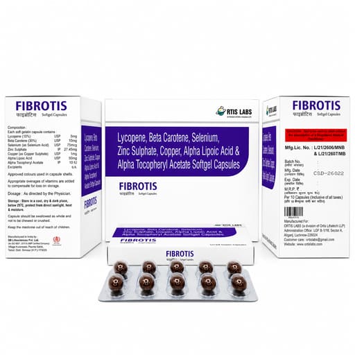 Ortis Fibrotis Softgel Capsules (Pack of 10)