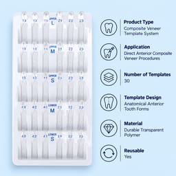 Ortist Anterior Composite Veneer Template System - 3