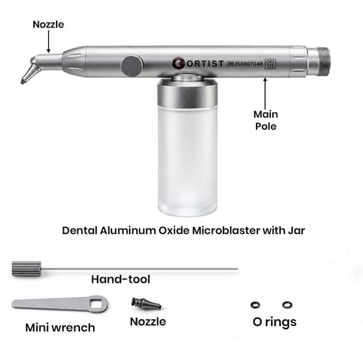 Ortist Intraoral Aluminium Oxide Microblaster 2-Hole
