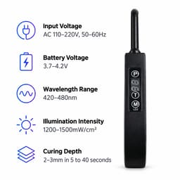Ortist Smart-LED Curing Light 1500mW - Black - 5