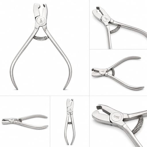 OSL De La Rosa Contouring Plier With Spring Without Serrations